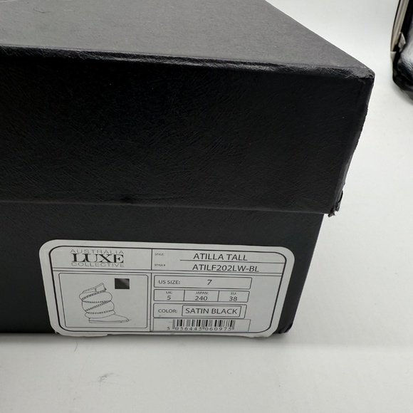 Australia Luxe Co. Atilla Satin Black Luxe Faux fur. Sold Out everywhere. New! - Picture 6 of 7